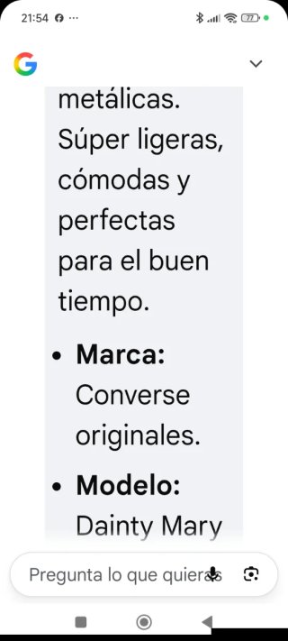 Zapatillas Converse Talla 38