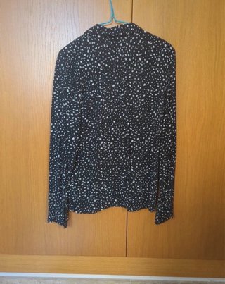 Camisa fina manga larga S