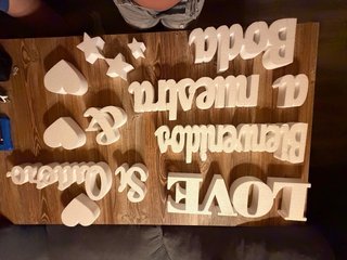 Letras iniciales para eventos