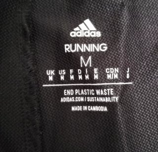 Pantalón Adidas Running Negro Talla M