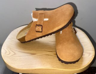 Zuecos Birkenstock Boston Marrón Talla 42