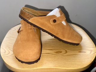 Zuecos Birkenstock Boston Marrón Talla 42