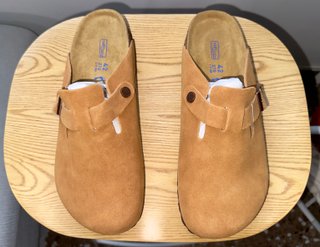 Zuecos Birkenstock Boston Marrón Talla 42