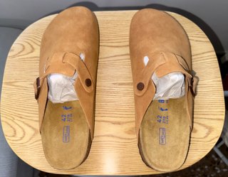 Zuecos Birkenstock Boston Marrón Talla 42