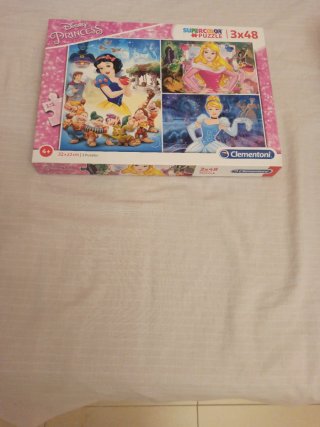 Puzzle Disney Princess 3x48 Clementoni