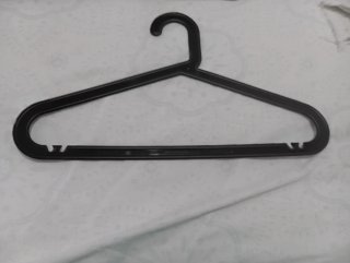 Pack 10 Perchas IKEA Negras y Blancas