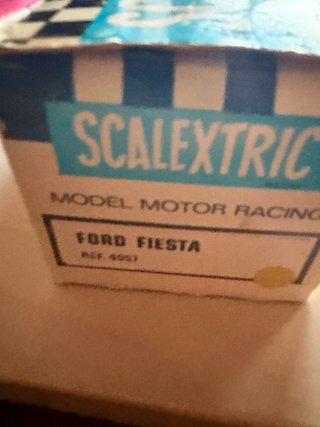 Scalextric Ford  Fiesta 4 Team