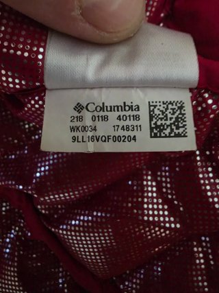 Chaqueta Columbia