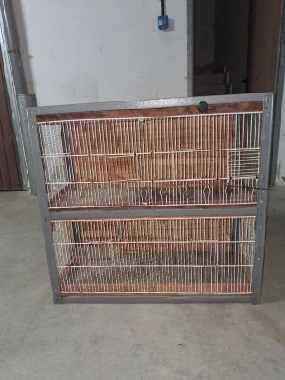 Jaula grande para pájaros