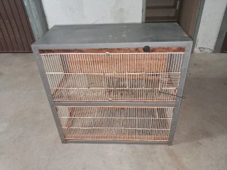 Jaula grande para pájaros
