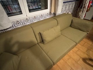 Sofá Ikea SLATORP verde