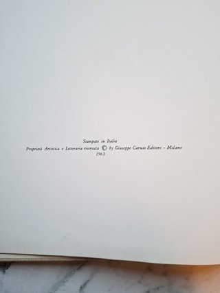Giandante X Vita e Arte Traversi Caruso 1963