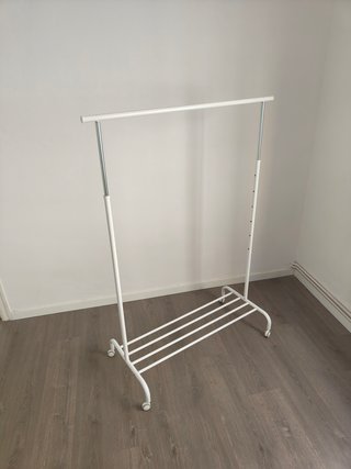 Burro para ropa regulable con ruedas Ikea Rigga