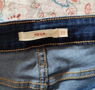 Levi's 712 Slim Mujer Vaqueros Azules