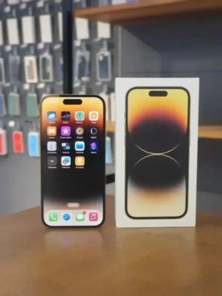 IPHONE 14 PRO 128GB DORADO BATE. 100%