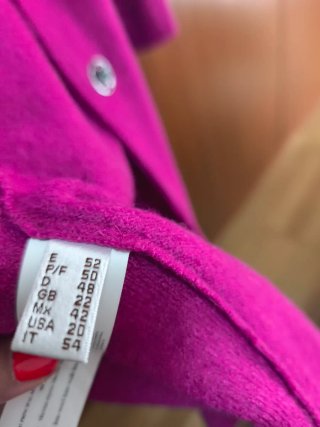 Chaqueta Punt Roma Talla Única Fucsia