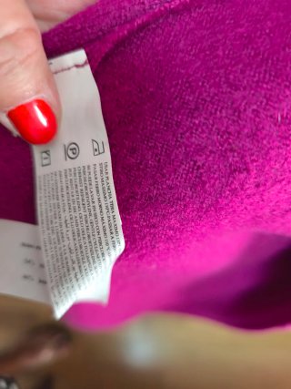 Chaqueta Punt Roma Talla Única Fucsia