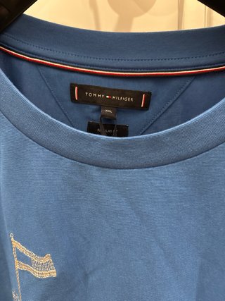 Camiseta Tommy Hilfiger Azul Talla XL