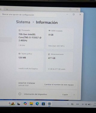 Portátil Dell como nuevo
