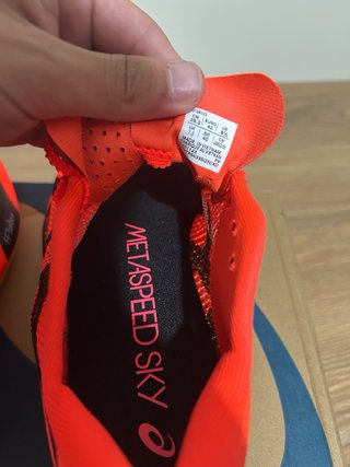 Sapatilha Corrida Asics FF Turbo+ Laranja