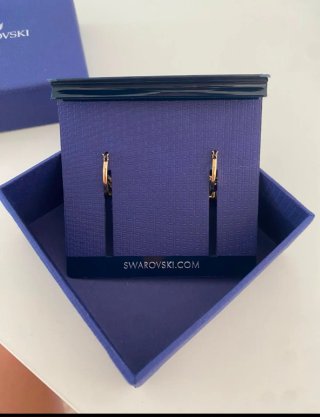 Pendientes Swarovski Exalta dorados y plateados