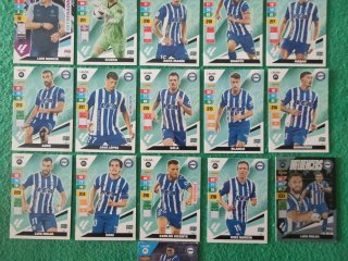 Lote Alavés Deportivo Adrenalyn XL Panini