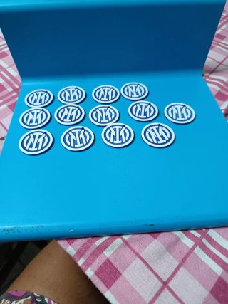 Portachiavi Inter Logo 13 pezzi
