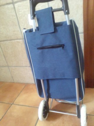 Carro de compra 2 ruedas nuevo