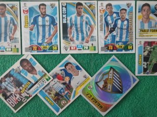 Lote Málaga C.F. Adrenalyn XL Panini