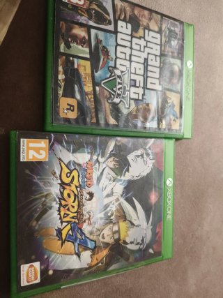 GTA V y Naruto Storm 4 Xbox One