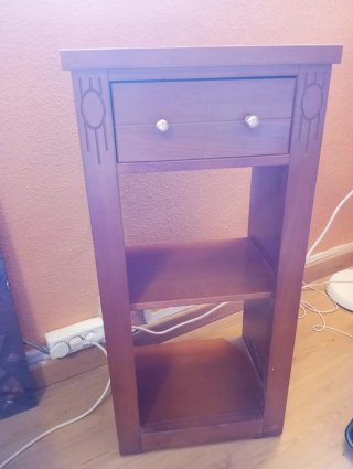 Mueble de entrada de madera
