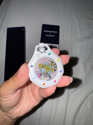 Audemars Piguet x Swatch Royal Pop Huit Blanc
