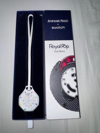 Audemars Piguet x Swatch Royal Pop Huit Blanc