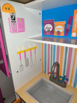 Cocinita de madera infantil