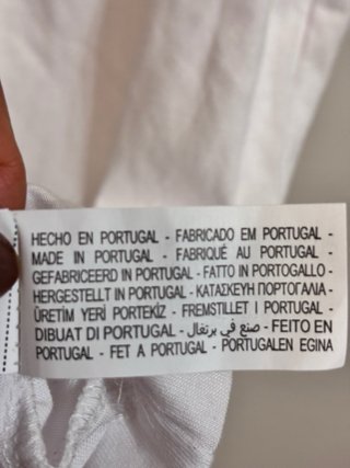 Camiseta sin mangas Zara Blanca Talla L