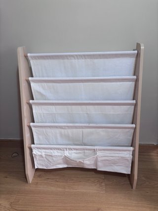 Estantería de tela para libros