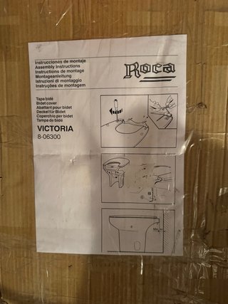 Tapa Bide Roca Victoria 8-06300