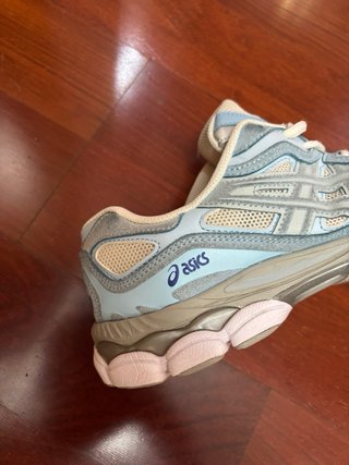 Asics Gel Talla 43 Azul y Gris