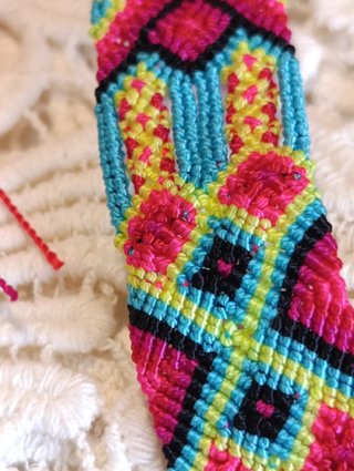 Pulsera Trenzada Mexicana Multicolor
