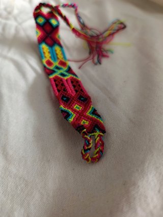 Pulsera Trenzada Mexicana Multicolor
