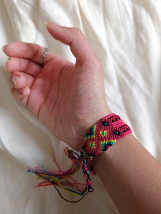 Pulsera Trenzada Mexicana Multicolor