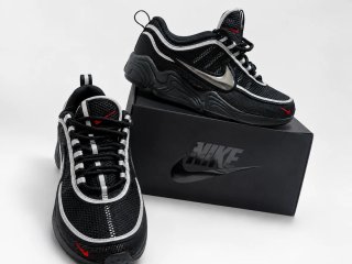Zapatillas Nike Zoom Air Negras y Plateadas