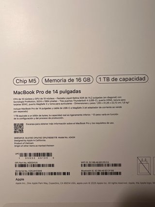 MacBook Pro 14 Plata