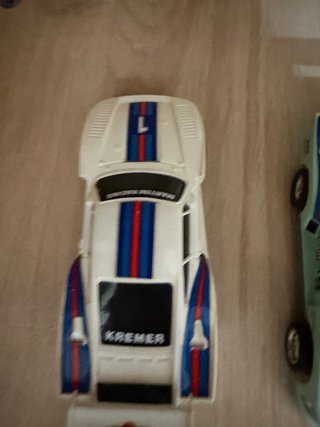 Lote 2 Scalextric Porsche 935 Martini Racing