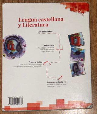 Lengua castellana y Literatura 2.º Bachillerato...