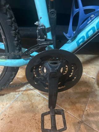Bicicleta Rockrider ST 500 24 Celeste