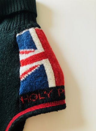 Jersey Holy Preppy cuello alto bandera UK