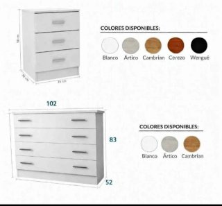 Armarios y cómodas de madera