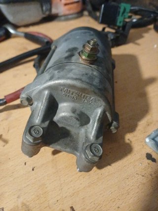 Motor Arranque y Relé Honda CB 600 Hornet 98-06