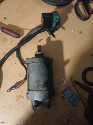 Motor Arranque y Relé Honda CB 600 Hornet 98-06